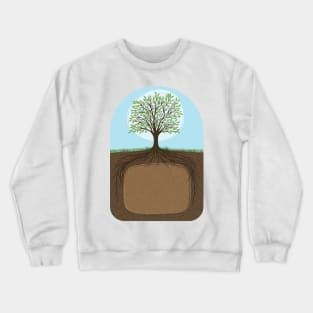 Tree Roots Crewneck Sweatshirt